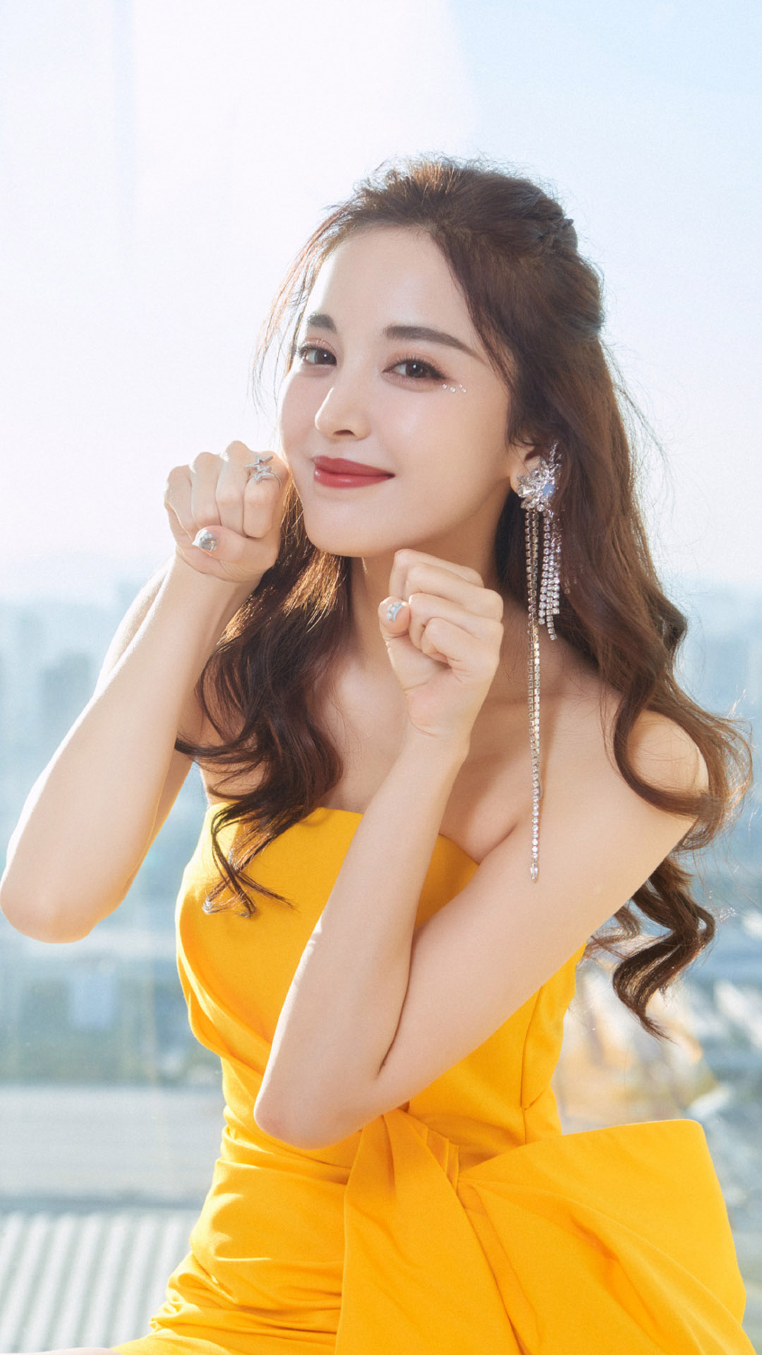 娜扎优雅短裙性感写真手机壁纸